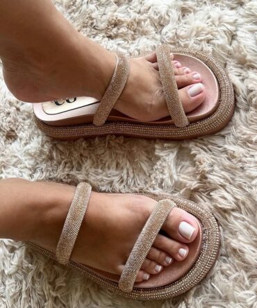Birken Rose Strass